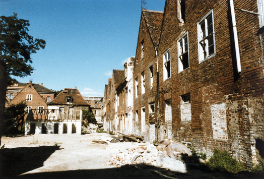 Vorschaubild Potsdam: Hebbelstraße, Rückseite (Foto 1989)